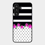 Elegant Rose Parad Glass Case Cover For Samsung Galaxy F56 5G