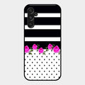 Elegant Rose Parad Glass Case Cover For Samsung Galaxy M34 5G