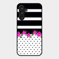 Elegant Rose Parad Glass Case Cover For Samsung Galaxy M36 5G