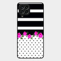 Elegant Rose Parad Glass Case Cover For Samsung Galaxy M53 5G