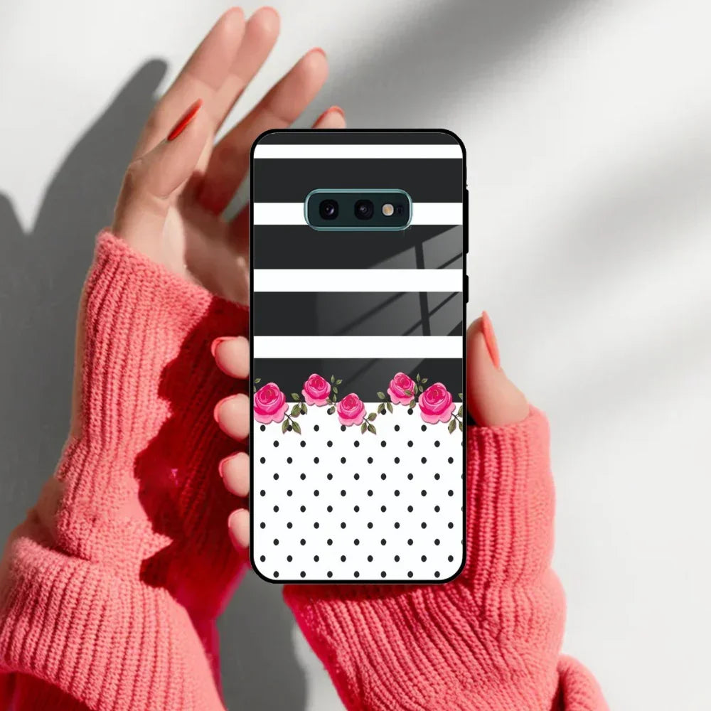 Elegant Rose Parad Glass Case Cover For Samsung - ShopOnCliQ