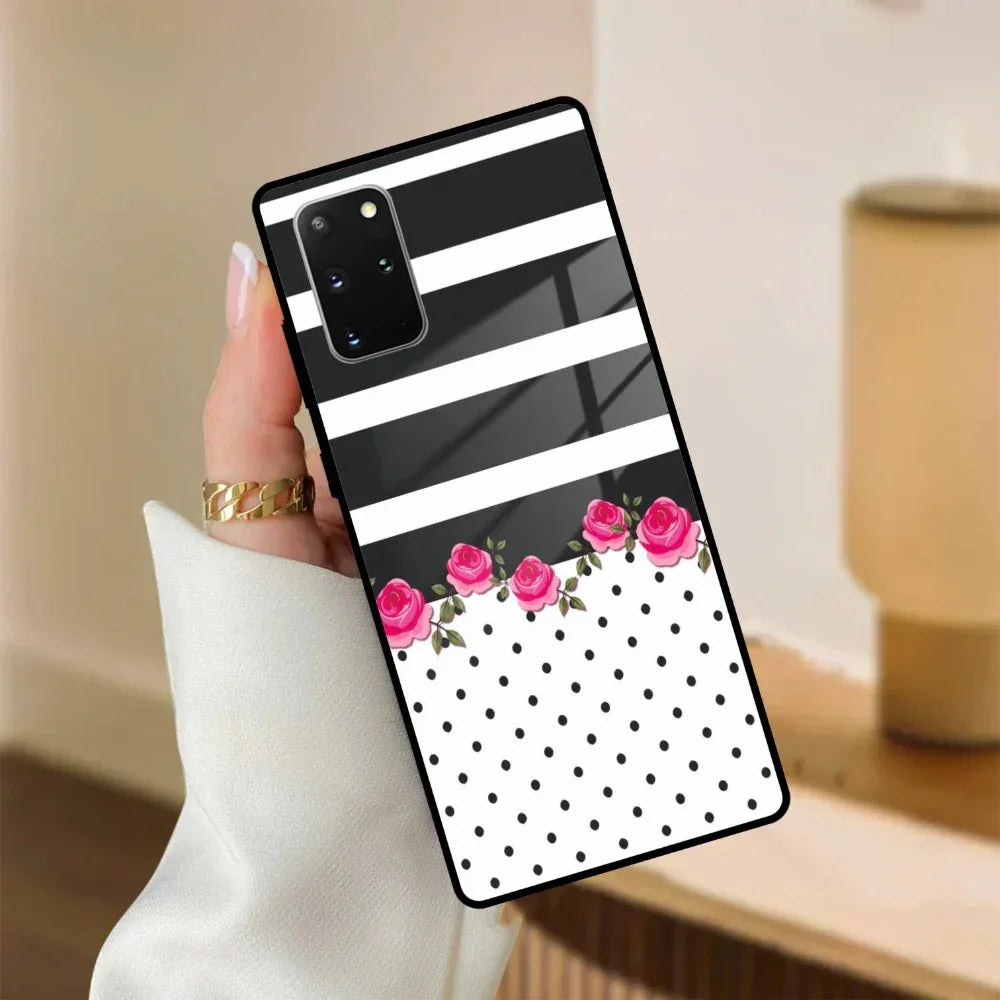 Elegant Rose Parad Glass Case Cover For Samsung - ShopOnCliQ