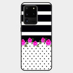 Elegant Rose Parad Glass Case Cover For Samsung Galaxy S20 Ultra