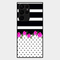 Elegant Rose Parad Glass Case Cover For Samsung Galaxy S22 Ultra 5G