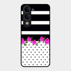 Elegant Rose Parad Glass Case Cover For Vivo T4 Lite 5G