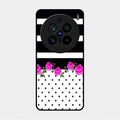 Elegant Rose Parad Glass Case Cover For Vivo X200 Pro 5G