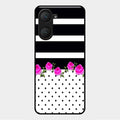 Elegant Rose Parad Glass Case Cover For Vivo Y18