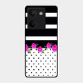 Elegant Rose Parad Glass Case Cover For Vivo Y300 Plus 5G