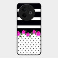 Elegant Rose Parad Glass Case Cover For Vivo Y39 5G