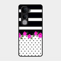 Elegant Rose Parad Glass Case Cover For Vivo Y400 Pro 5G