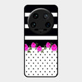 Elegant Rose Parad Glass Case Cover For Xiaomi 14 Ultra