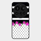 Elegant Rose Parad Glass Case Cover For Xiaomi 15 Ultra 5G