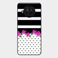 Elegant Rose Parad Glass Case Cover For Xiaomi Mi 10I 5G