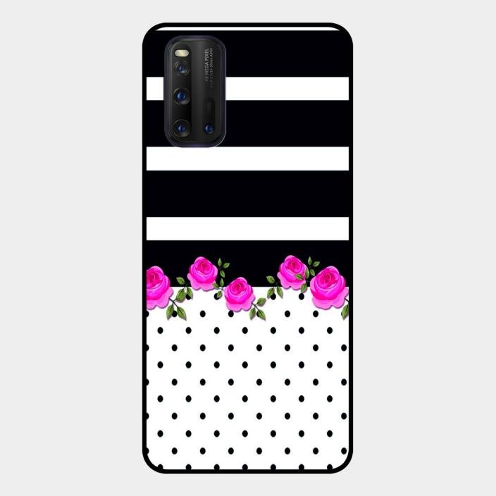 Elegant Rose Parad Glossy Metal Case Cover For Iqoo 3 5G