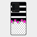 Elegant Rose Parad Glossy Metal Case Cover For Iqoo 9T 5G