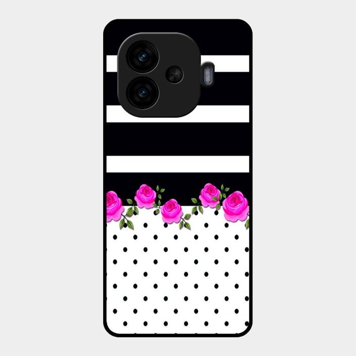 Elegant Rose Parad Glossy Metal Case Cover For Iqoo Neo 10R 5G