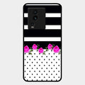 Elegant Rose Parad Glossy Metal Case Cover For Iqoo Neo 7 5G