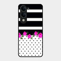Elegant Rose Parad Glossy Metal Case Cover For Iqoo Z10 Lite