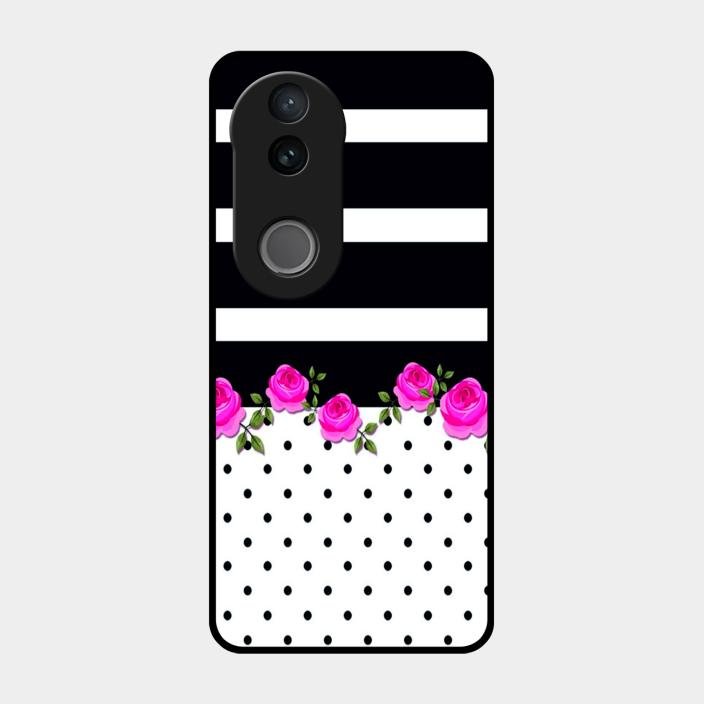 Elegant Rose Parad Glossy Metal Case Cover For Iqoo Z10R