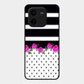 Elegant Rose Parad Glossy Metal Case Cover For Iqoo Z9X 5G