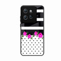 Elegant Rose Parad Glossy Metal Case Cover For Motorola Edge 50