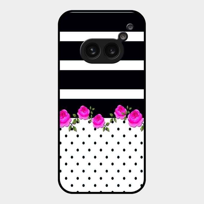 Elegant Rose Parad Glossy Metal Case Cover For Nothing Phone 2A 5G
