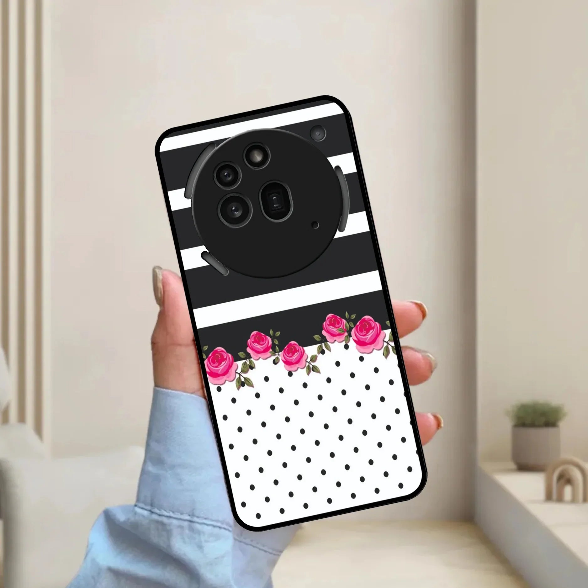 Elegant Rose Parad Glossy Metal Case Cover For Nothing - ShopOnCliQ