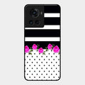 Elegant Rose Parad Glossy Metal Case Cover For Oneplus 10R 5G