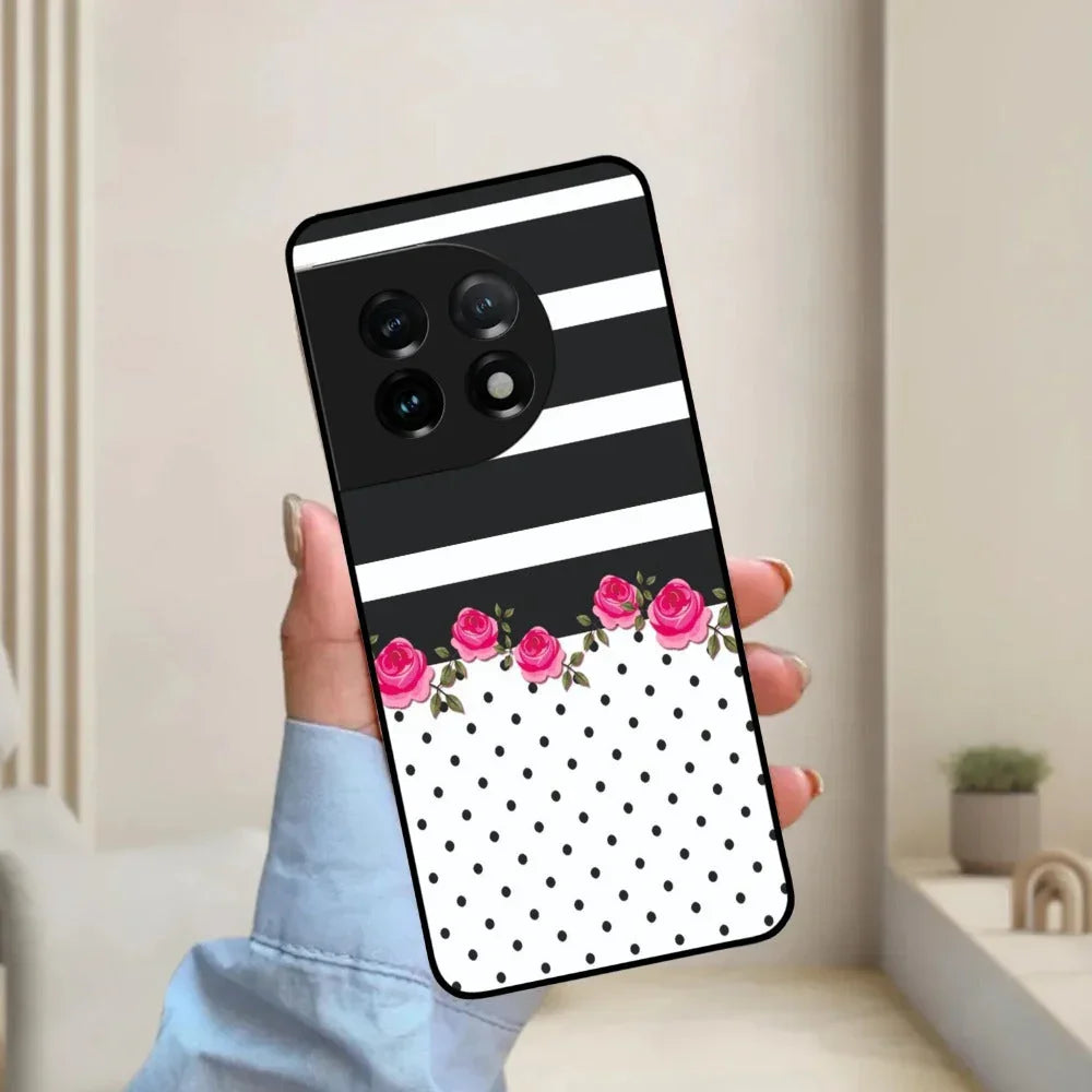 Elegant Rose Parad Glossy Metal Case Cover For OnePlus - ShopOnCliQ