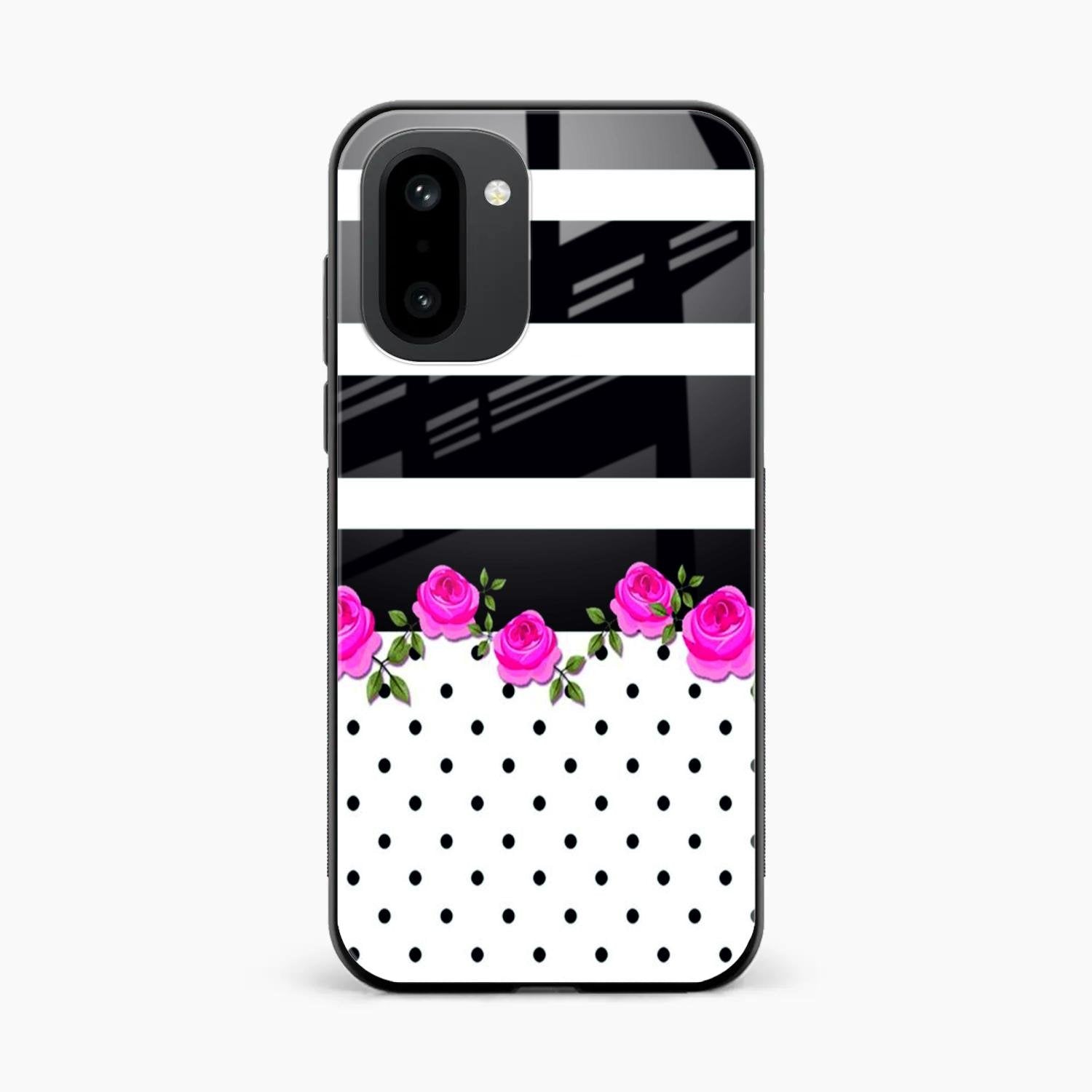 Elegant Rose Parad Glossy Metal Case Cover For OnePlus 15R 5G