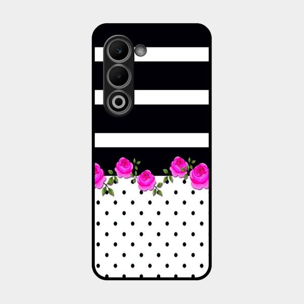 Elegant Rose Parad Glossy Metal Case Cover For Oppo A5 5G