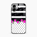 Elegant Rose Parad Glossy Metal Case Cover For Oppo A6X 5G