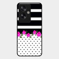 Elegant Rose Parad Glossy Metal Case Cover For Oppo A79 5G
