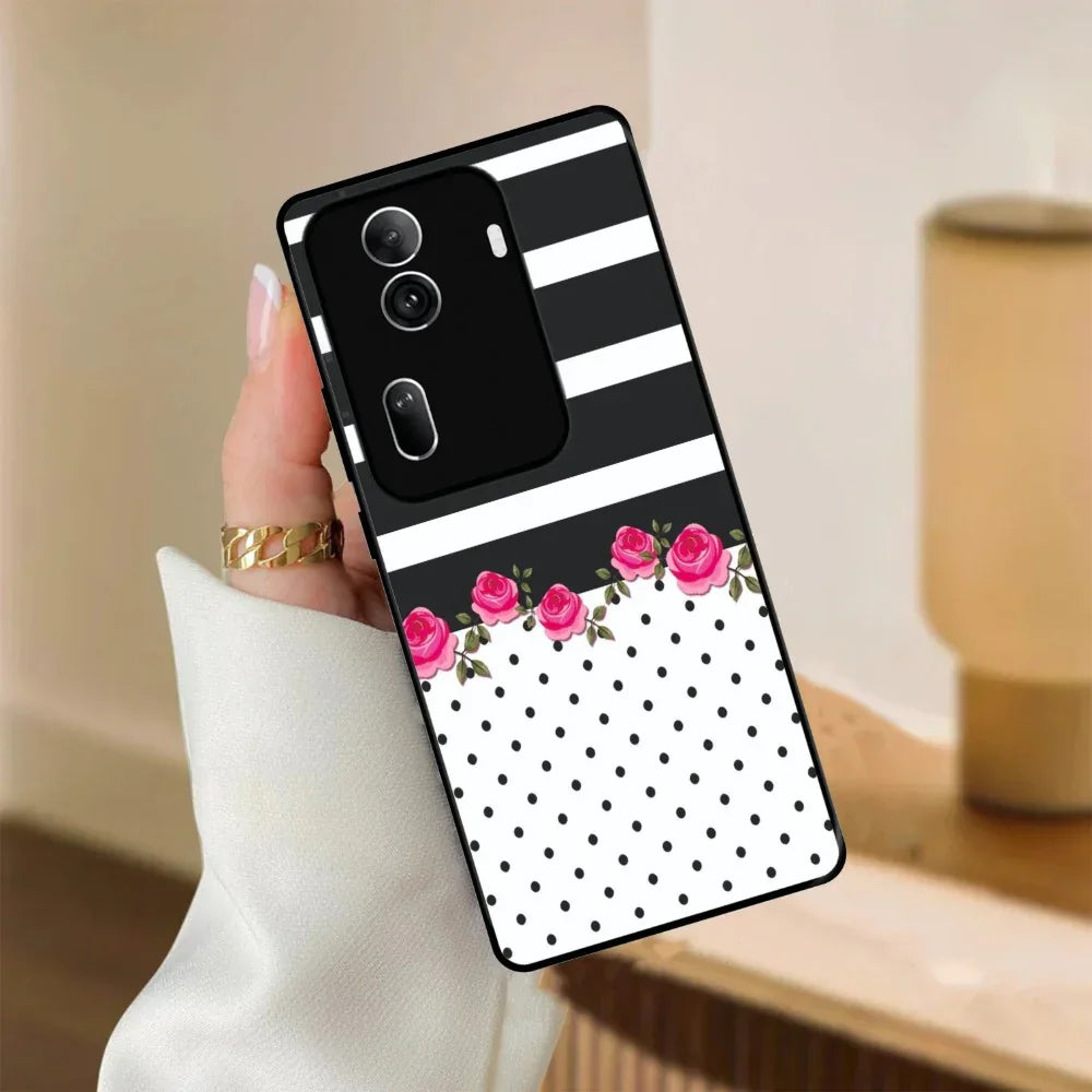 Elegant Rose Parad Glossy Metal Case Cover For Oppo - ShopOnCliQ