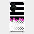 Elegant Rose Parad Glossy Metal Case Cover For Poco F7 5G