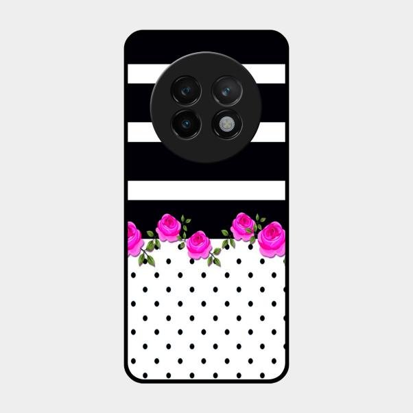 Elegant Rose Parad Glossy Metal Case Cover For Realme 13 Plus 5G