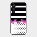 Elegant Rose Parad Glossy Metal Case Cover For Samsung Galaxy M35 5G