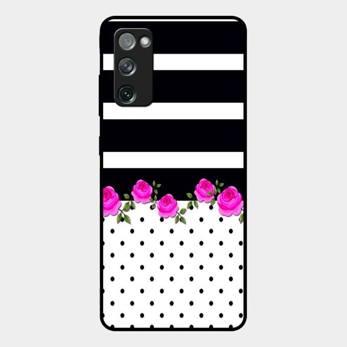 Elegant Rose Parad Glossy Metal Case Cover For Samsung Galaxy S20 Fe 5G