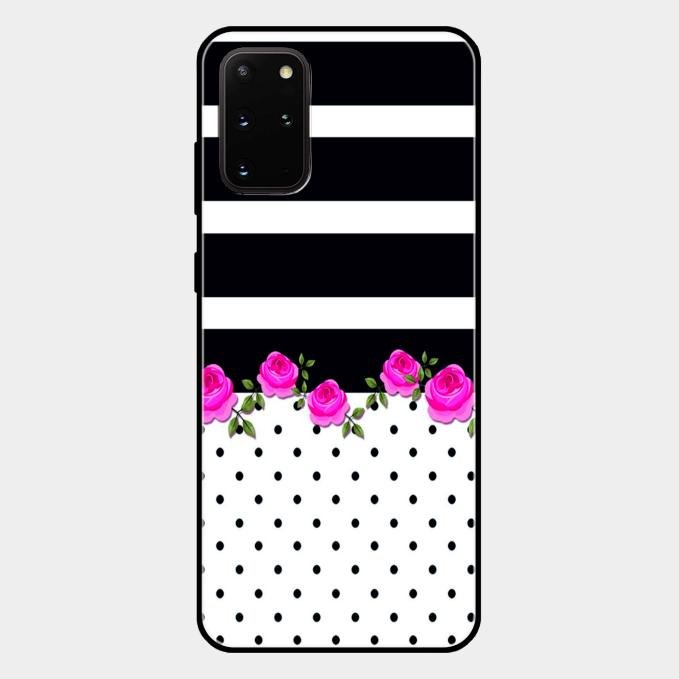 Elegant Rose Parad Glossy Metal Case Cover For Samsung Galaxy S20 Plus