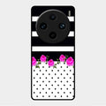 Elegant Rose Parad Glossy Metal Case Cover For Vivo X100 Pro 5G