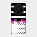 Elegant Rose Parad Glossy Metal Case Cover For Vivo X200 5G