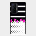 Elegant Rose Parad Glossy Metal Case Cover For Vivo X70 Pro 5G