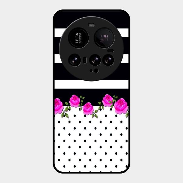 Elegant Rose Parad Glossy Metal Case Cover For Xiaomi 15 Ultra 5G
