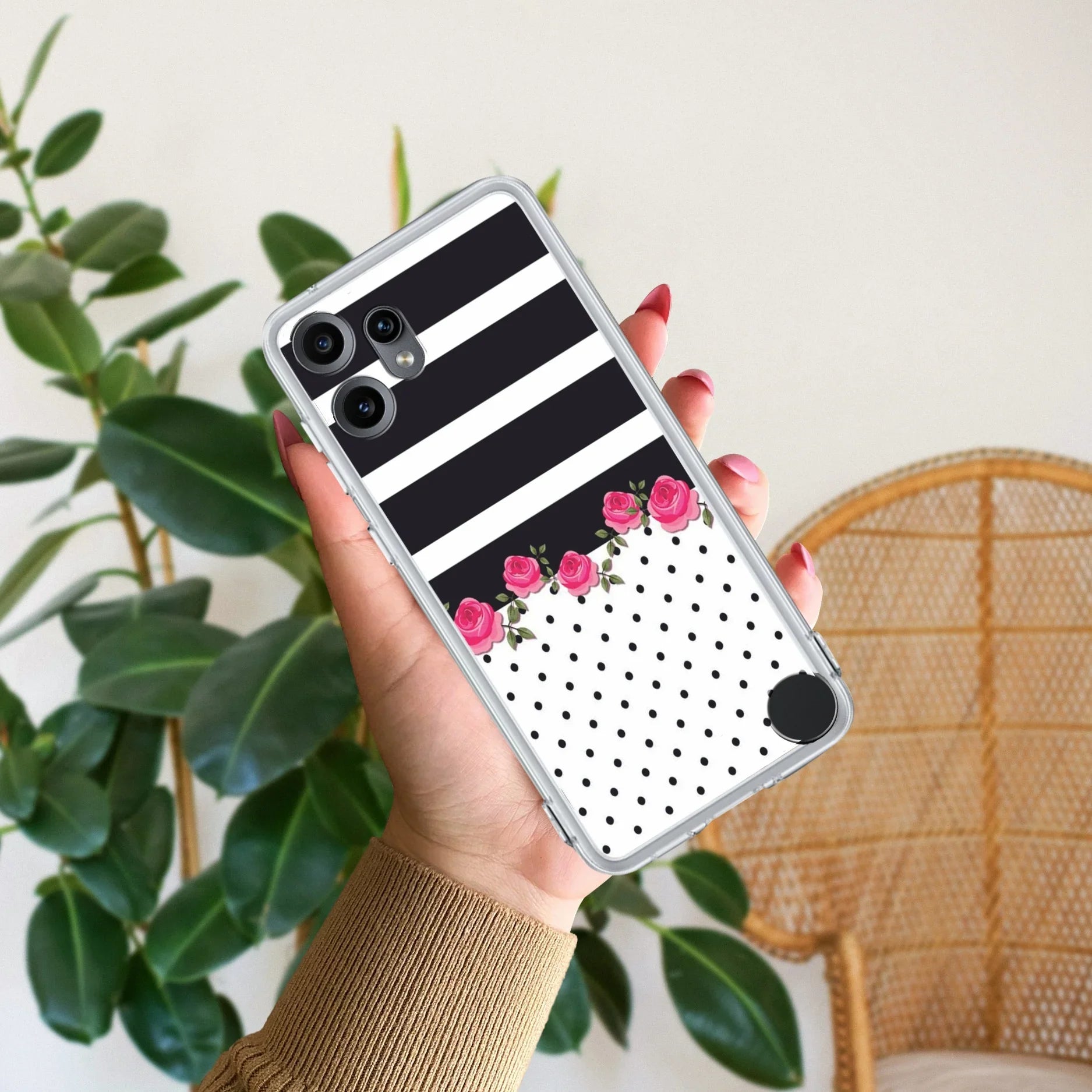 Elegant Rose Parad Transparent Silicon Case For Nothing - ShopOnCliQ