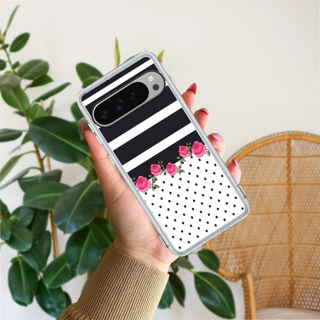 Elegant Rose Parad Anti Yellow Case For Google Pixel 9 Pro XL