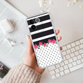 Elegant Rose Parad Transparent Silicon Case For Vivo X90 Pro Plus 5G