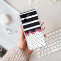Elegant Rose Parad Transparent Silicon Case For iQOO Z9x 5G