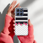 Elegant Rose Parad Anti Yellow Case For Motorola Edge 60 Pro 5G