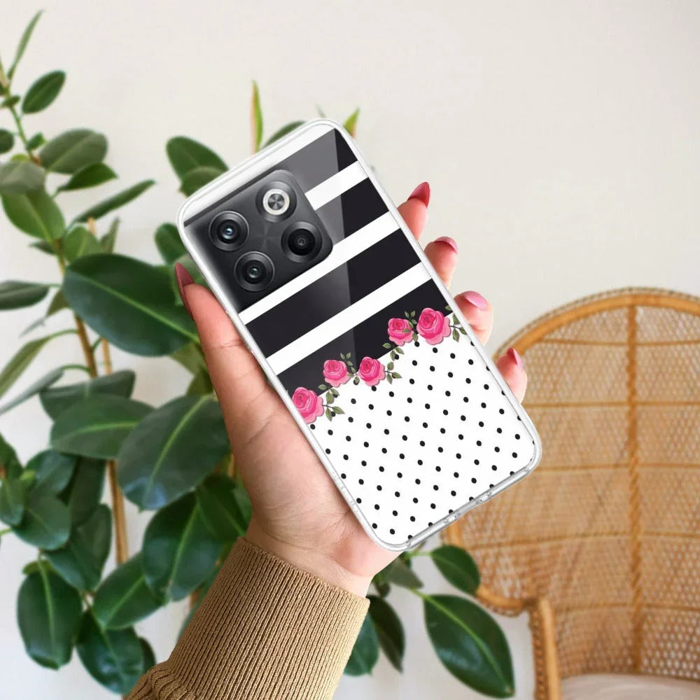 Elegant Rose Parad Anti Yellow Case For OnePlus 10T 5G