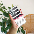 Elegant Rose Parad Transparent Silicon Case For OnePlus 9 Pro